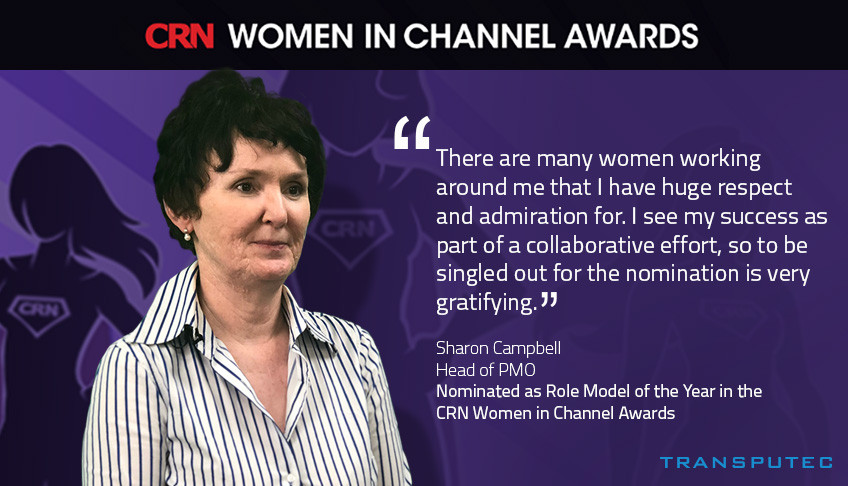 Transputec's Sharon Campbell makes the shortlist in the CRN Women in Channel Awards