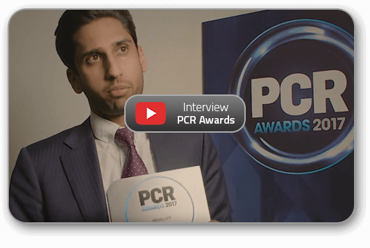 Transputec wins MSP Reseller of the Year 2017 at the PCR Awards