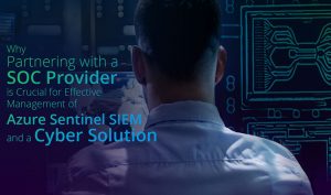 man working at pc in a SOC resolving cyber security issues