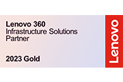 Lenevo infrastructure solutions gold partner