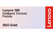 Lenevo intelligent devices gold partner