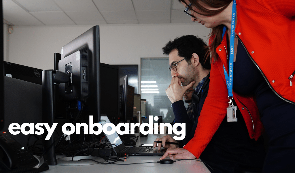 easy onboarding