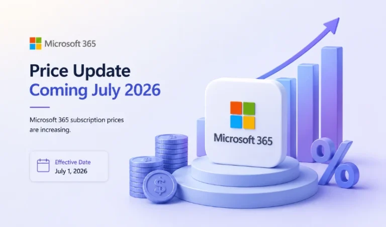 Microsoft 365 price increase 2026