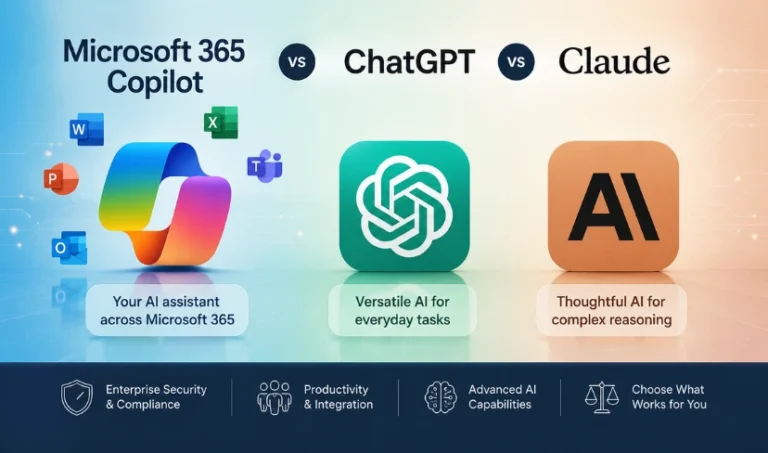 Microsoft Copilot vs ChatGPT vs Claude