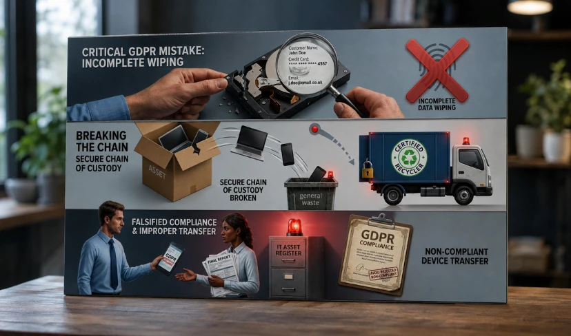 Critical GDPR Mistakes in IT Asset Disposal